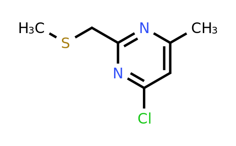 1249081-40-0 | 4-Chloro-6-methyl-2-[(methylsulfanyl)methyl]pyrimidine