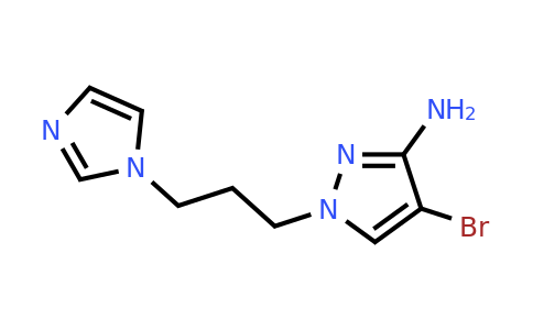 1249141-37-4 | 1-(3-(1h-Imidazol-1-yl)propyl)-4-bromo-1h-pyrazol-3-amine