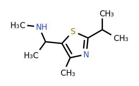 1249202-21-8 | Methyl({1-[4-methyl-2-(propan-2-yl)-1,3-thiazol-5-yl]ethyl})amine