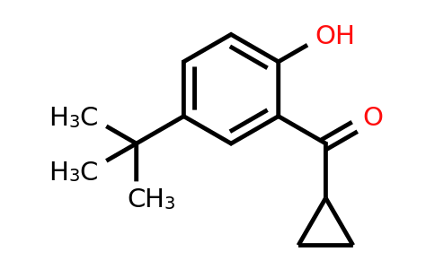 1249212-34-7 | (5-(Tert-butyl)-2-hydroxyphenyl)(cyclopropyl)methanone