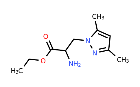 1249236-51-8 | Ethyl 2-amino-3-(3,5-dimethyl-1h-pyrazol-1-yl)propanoate