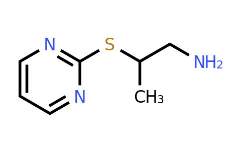 1249238-58-1 | 2-(Pyrimidin-2-ylthio)propan-1-amine