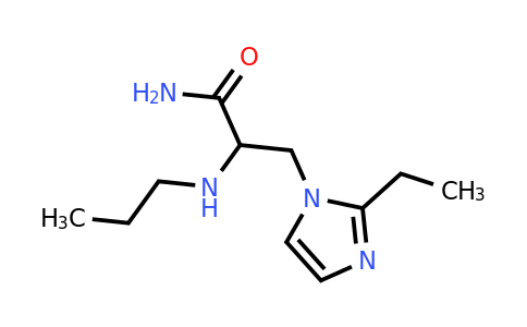 1249275-79-3 | 3-(2-Ethyl-1h-imidazol-1-yl)-2-(propylamino)propanamide