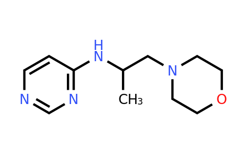 1249287-43-1 | n-[1-(morpholin-4-yl)propan-2-yl]pyrimidin-4-amine
