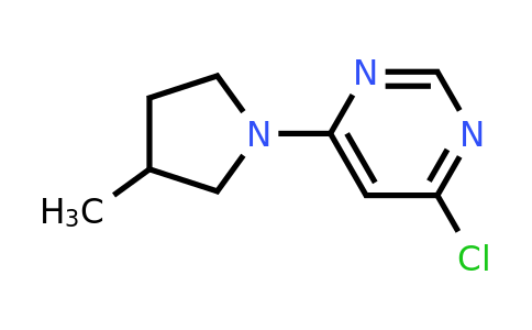 1249335-72-5 | 4-Chloro-6-(3-methylpyrrolidin-1-yl)pyrimidine