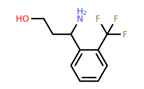 3-Amino-3-(2-(trifluoromethyl)phenyl)propan-1-ol