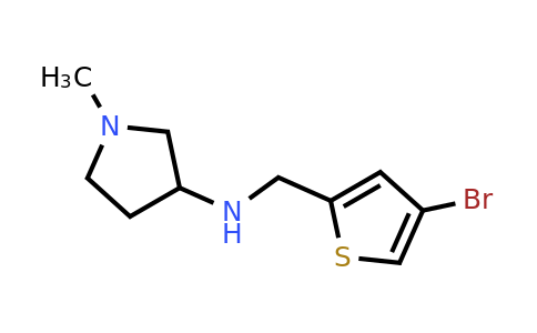 1249391-87-4 | n-((4-Bromothiophen-2-yl)methyl)-1-methylpyrrolidin-3-amine