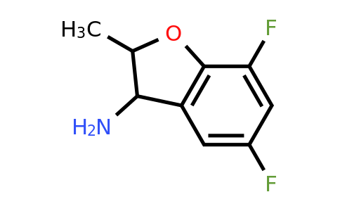 1249457-80-4 | 5,7-Difluoro-2-methyl-2,3-dihydrobenzofuran-3-amine