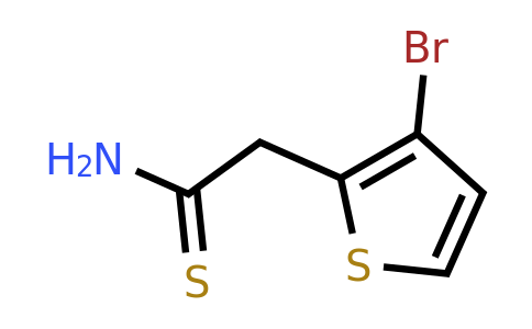 1249472-12-5 | 2-(3-Bromothiophen-2-yl)ethanethioamide