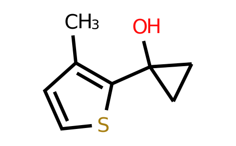 1249512-52-4 | 1-(3-Methylthiophen-2-yl)cyclopropan-1-ol