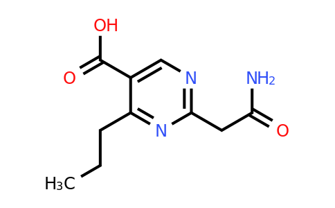 1249528-23-1 | 2-(2-Amino-2-oxoethyl)-4-propylpyrimidine-5-carboxylic acid