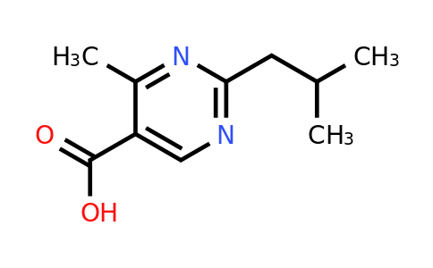 1249574-57-9 | 2-Isobutyl-4-methylpyrimidine-5-carboxylic acid