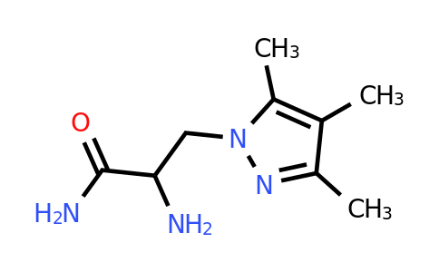 2-Amino-3-(3,4,5-trimethyl-1h-pyrazol-1-yl)propanamide