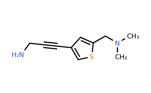 1249727-35-2 | 3-(5-((Dimethylamino)methyl)thiophen-3-yl)prop-2-yn-1-amine