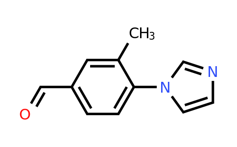 4-(1h-Imidazol-1-yl)-3-methylbenzaldehyde