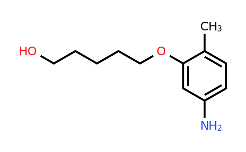 1249926-73-5 | 5-(5-Amino-2-methylphenoxy)pentan-1-ol