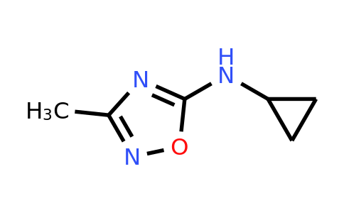 1250022-33-3 | n-Cyclopropyl-3-methyl-1,2,4-oxadiazol-5-amine