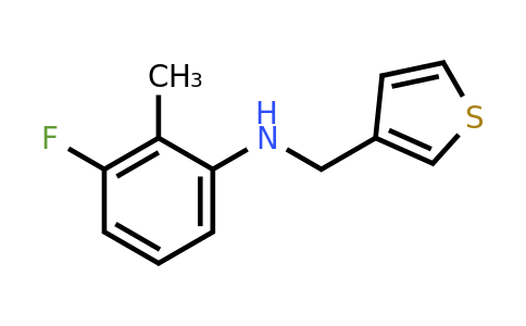 1250031-83-4 | 3-Fluoro-2-methyl-N-(thiophen-3-ylmethyl)aniline