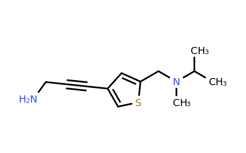 1250037-03-6 | 3-(5-((Isopropyl(methyl)amino)methyl)thiophen-3-yl)prop-2-yn-1-amine