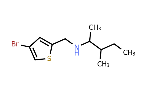 1250080-04-6 | n-((4-Bromothiophen-2-yl)methyl)-3-methylpentan-2-amine
