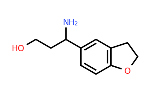 1250086-34-0 | 3-Amino-3-(2,3-dihydrobenzofuran-5-yl)propan-1-ol