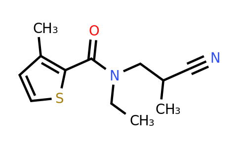 1250105-36-2 | n-(2-Cyanopropyl)-N-ethyl-3-methylthiophene-2-carboxamide