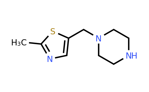 1250118-20-7 | 2-Methyl-5-(piperazin-1-ylmethyl)thiazole