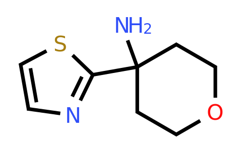 1250166-85-8 | 4-(1,3-Thiazol-2-yl)oxan-4-amine