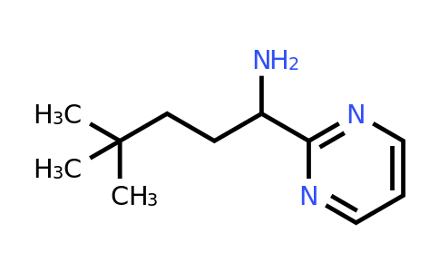 1250170-30-9 | 4,4-Dimethyl-1-(pyrimidin-2-yl)pentan-1-amine