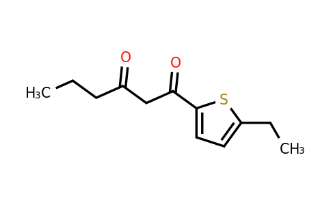 1250208-24-2 | 1-(5-Ethylthiophen-2-yl)hexane-1,3-dione