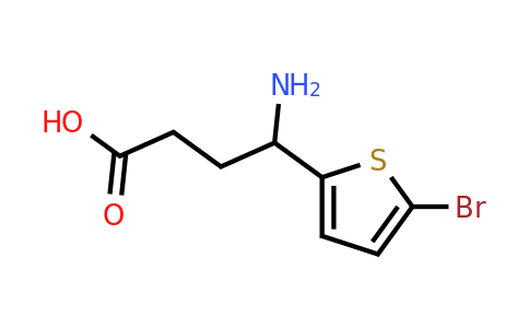 1250224-42-0 | 4-Amino-4-(5-bromothiophen-2-yl)butanoic acid