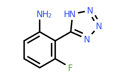 1250252-58-4 | 3-Fluoro-2-(1h-tetrazol-5-yl)aniline