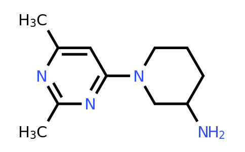 1250279-81-2 | 1-(2,6-Dimethylpyrimidin-4-yl)piperidin-3-amine