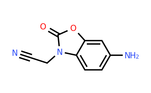 1250287-43-4 | 2-(6-Amino-2-oxobenzo[d]oxazol-3(2h)-yl)acetonitrile
