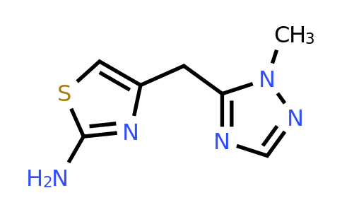 1250329-14-6 | 4-((1-Methyl-1h-1,2,4-triazol-5-yl)methyl)thiazol-2-amine