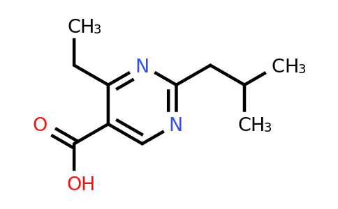 1250330-26-7 | 4-Ethyl-2-isobutylpyrimidine-5-carboxylic acid