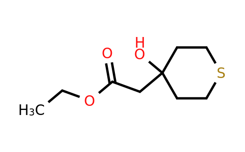 Ethyl 2-(4-hydroxytetrahydro-2h-thiopyran-4-yl)acetate