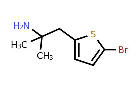 1250384-53-2 | 1-(5-Bromothiophen-2-yl)-2-methylpropan-2-amine