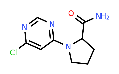 1250424-99-7 | 1-(6-Chloropyrimidin-4-yl)pyrrolidine-2-carboxamide