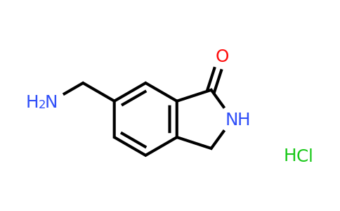 1250443-39-0 | 6-(Aminomethyl)isoindolin-1-one hydrochloride