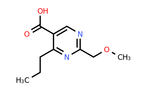 1250485-32-5 | 2-(Methoxymethyl)-4-propylpyrimidine-5-carboxylic acid