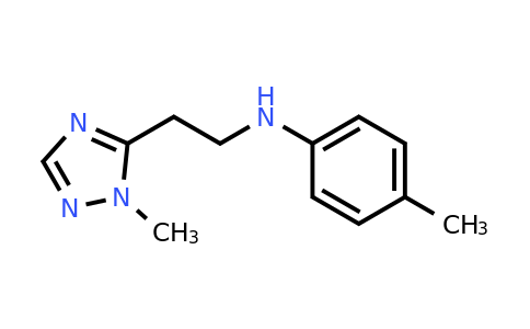 1250540-07-8 | 4-Methyl-N-(2-(1-methyl-1h-1,2,4-triazol-5-yl)ethyl)aniline