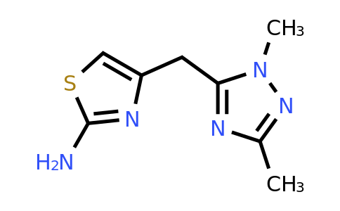 1250589-11-7 | 4-((1,3-Dimethyl-1h-1,2,4-triazol-5-yl)methyl)thiazol-2-amine