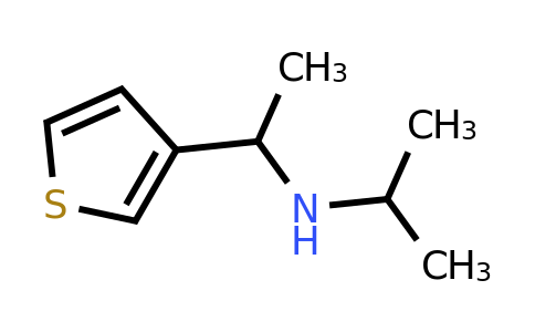 1250599-64-4 | (Propan-2-yl)[1-(thiophen-3-yl)ethyl]amine