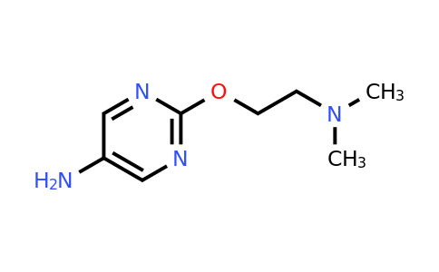 1250618-62-2 | 2-(2-(Dimethylamino)ethoxy)pyrimidin-5-amine