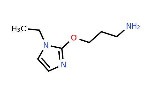 1250732-57-0 | 3-((1-Ethyl-1h-imidazol-2-yl)oxy)propan-1-amine