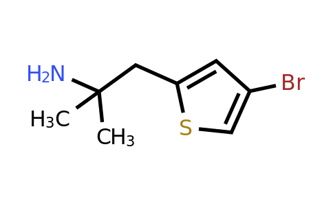 1250769-33-5 | 1-(4-Bromothiophen-2-yl)-2-methylpropan-2-amine
