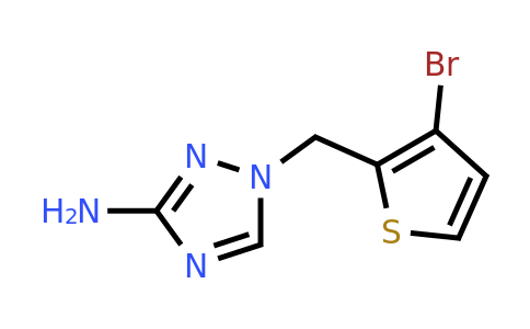 1250797-66-0 | 1-((3-Bromothiophen-2-yl)methyl)-1h-1,2,4-triazol-3-amine