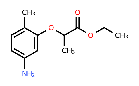 1250889-28-1 | Ethyl 2-(5-amino-2-methylphenoxy)propanoate