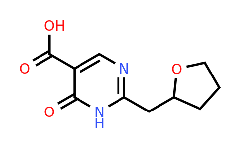 1250895-90-9 | 6-Oxo-2-((tetrahydrofuran-2-yl)methyl)-1,6-dihydropyrimidine-5-carboxylic acid